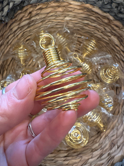 *Wire Crystal Cage