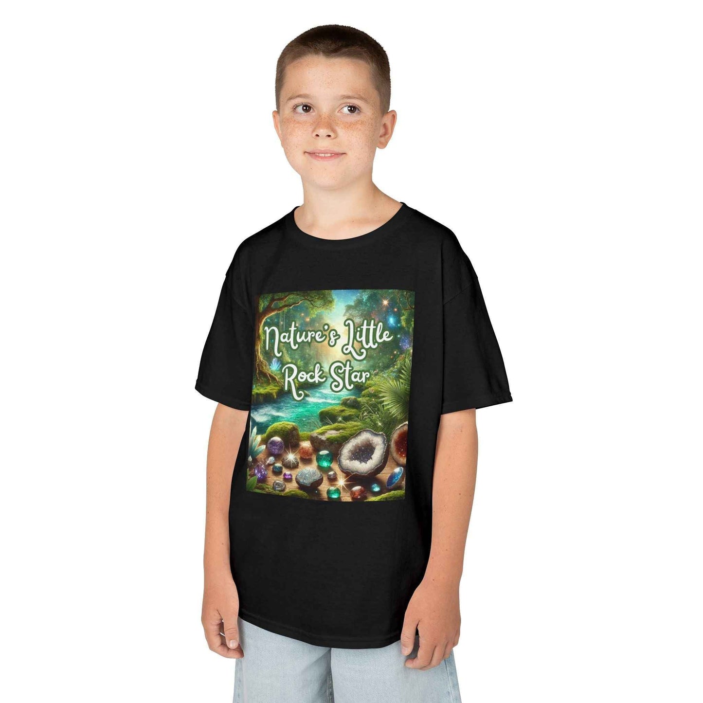 Kids TShirt 'Nature's Little Rock Star'