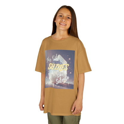Kids TShirt 'This Kid Shines Like Selenite'