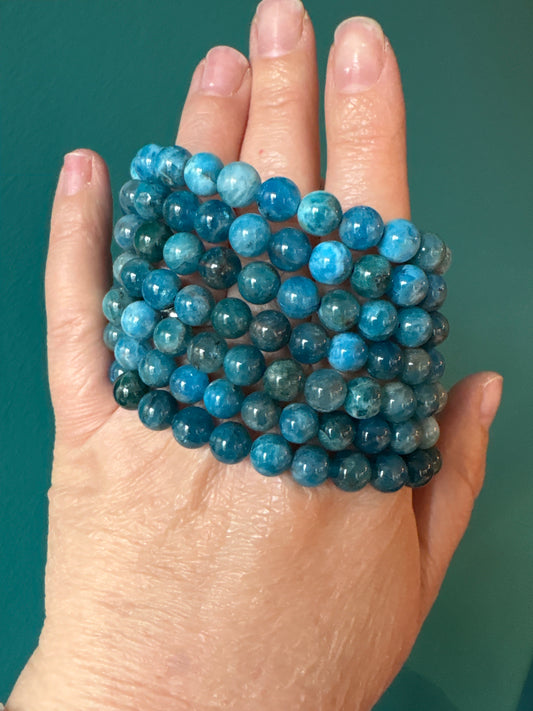 *Bracelet Apatite 8mm