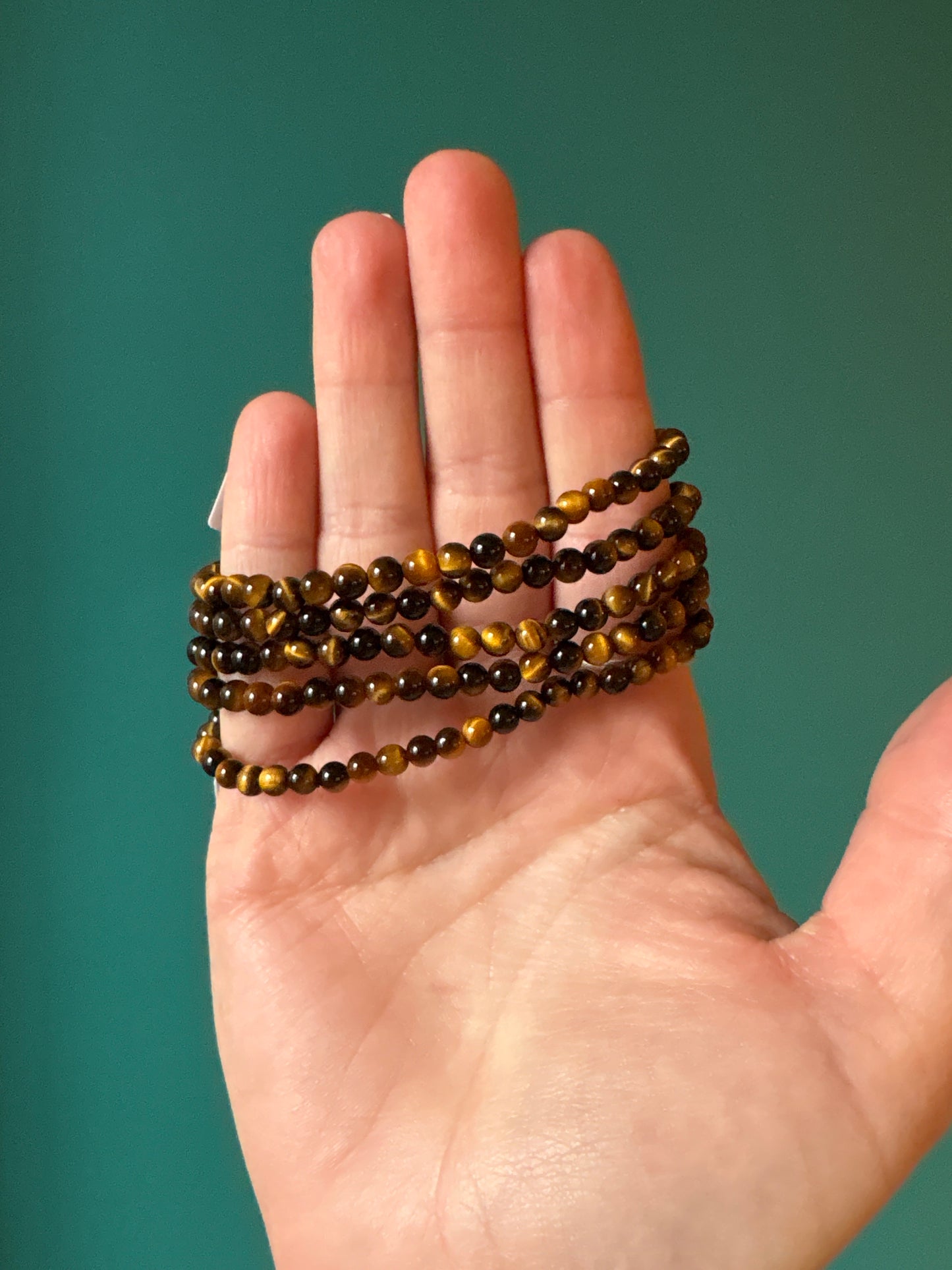*Bracelet Tigers Eye 4 mm