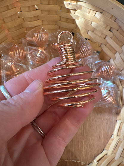 *Wire Crystal Cage