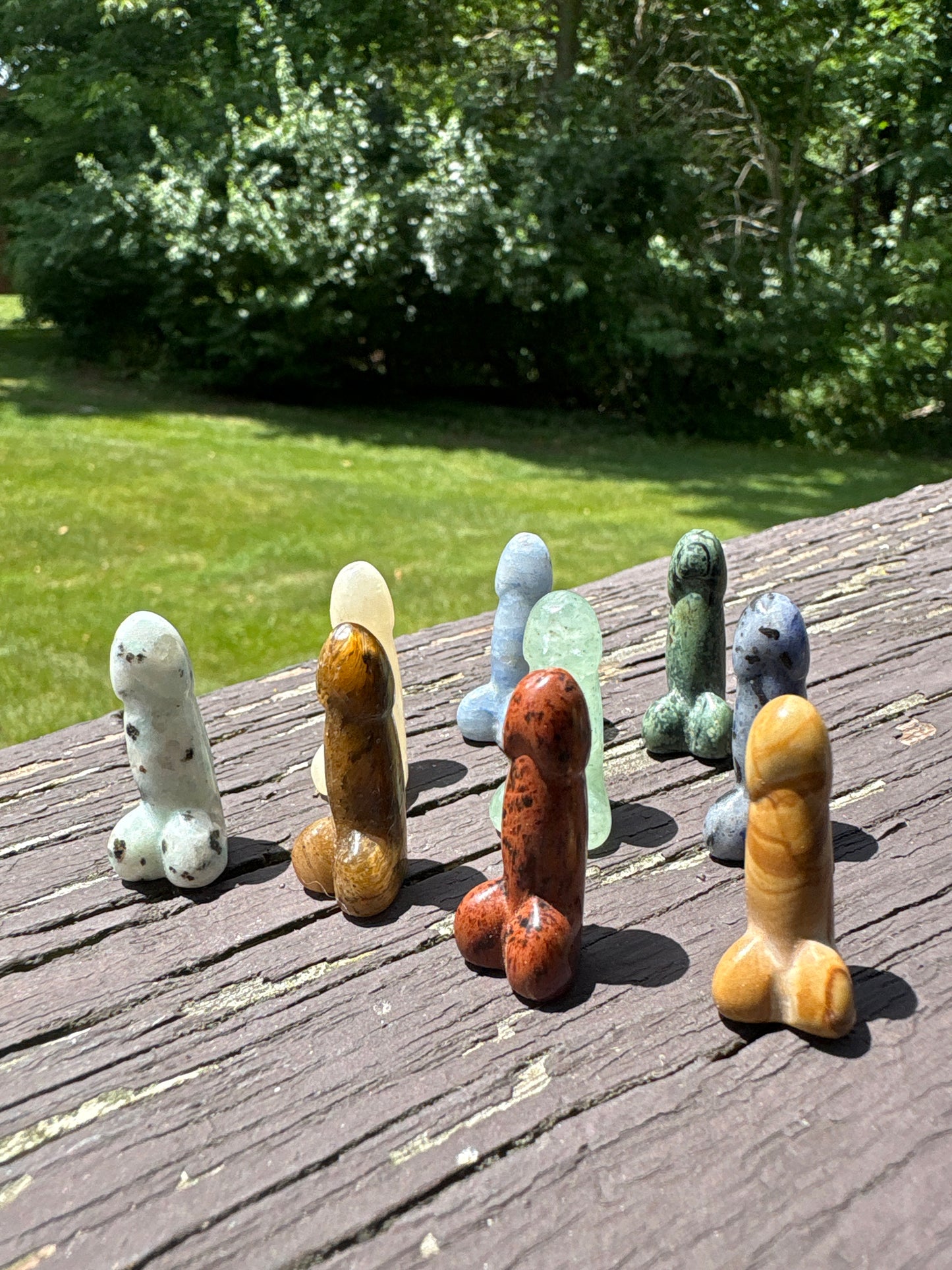 Teenie Weenie Crystal – Carved Phallus Crystal for Prosperity, Fertility & Humor