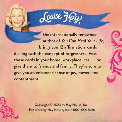*Louise Hay Affirmations For Forgiveness Cards Hay House