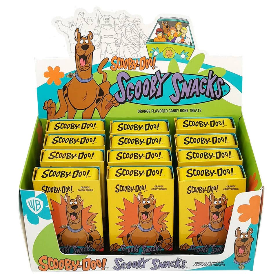 Scooby-Doo, Scooby Snacks Tin, 1.0oz, 12ct Case