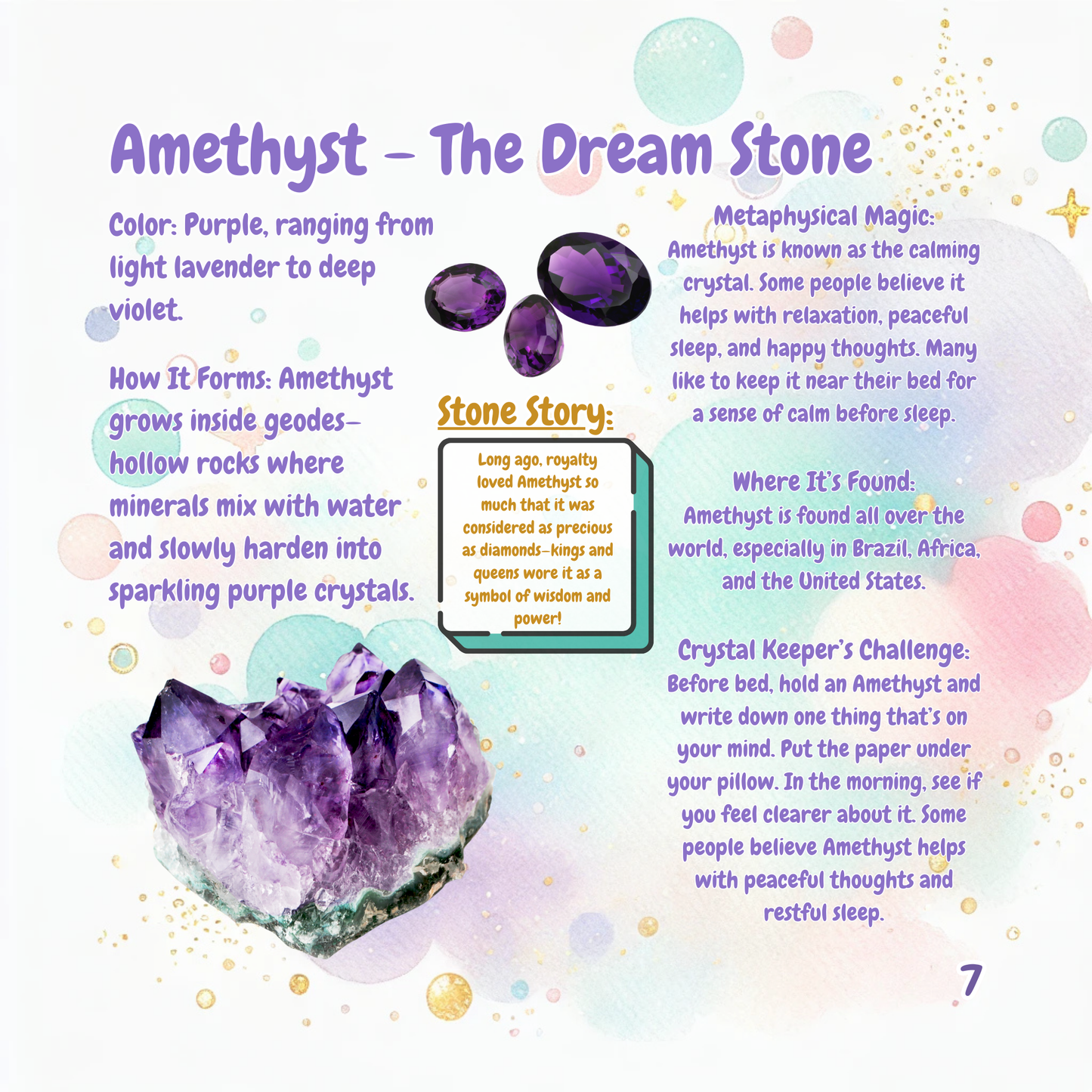 The Little Crystal Keeper Book