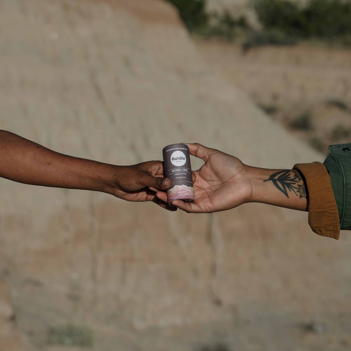 *Patchouli & Copal Original Plastic Free Deodorant