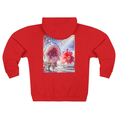 Cool Geode Zipped Hooded Sweater