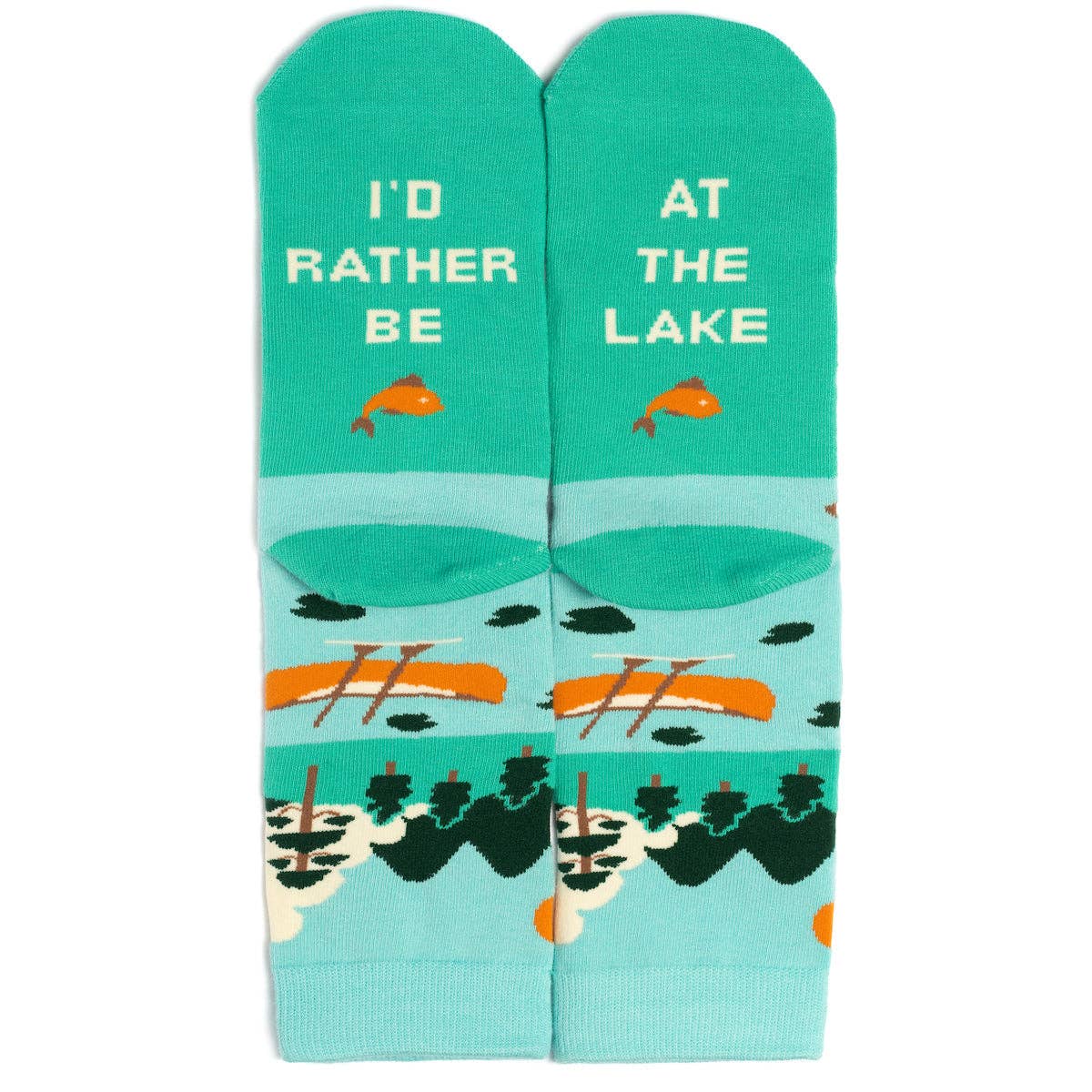 *I'd Rather Be At The Lake Socks