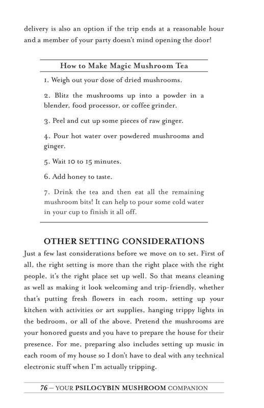 Your Psilocybin Mushroom Companion by Michelle Janikian