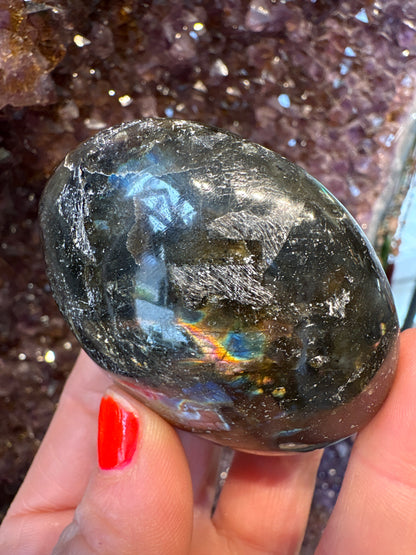 Labradorite Palm Stone