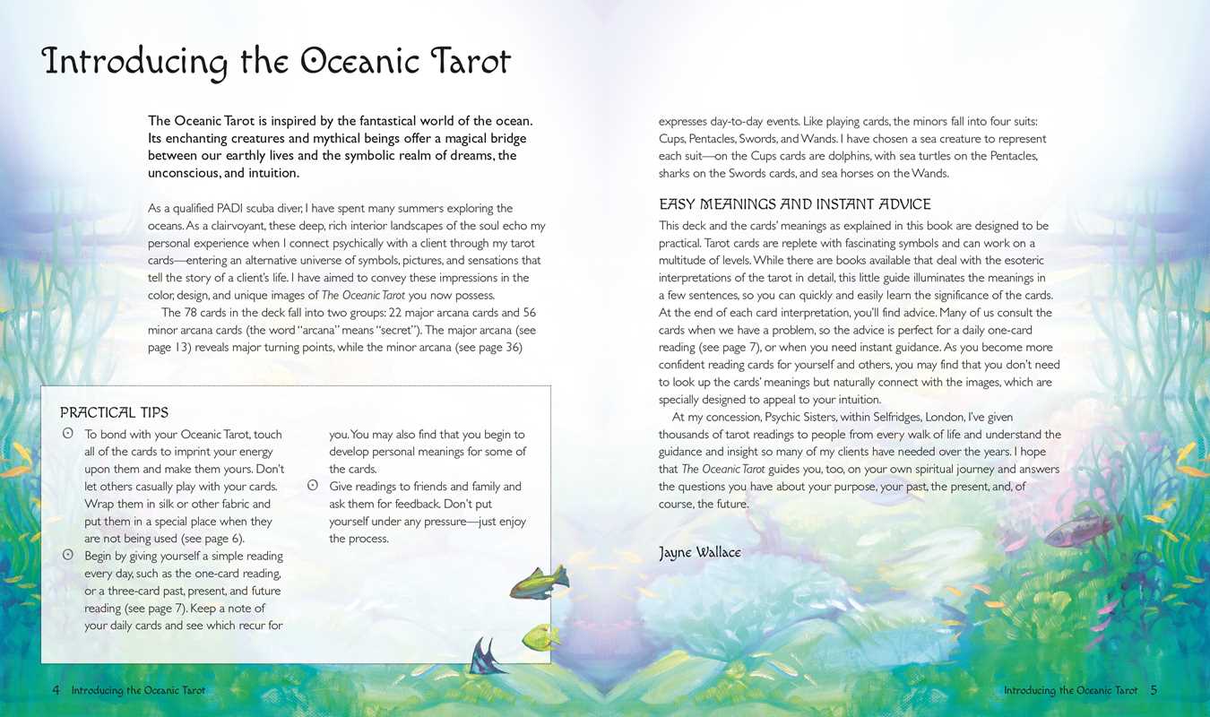 Oceanic Tarot by Jayne Wallace