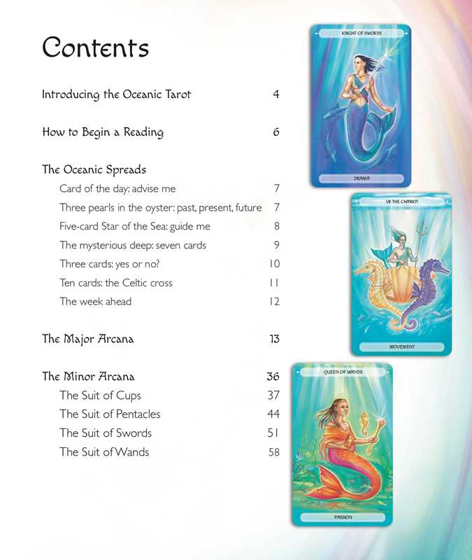 Oceanic Tarot by Jayne Wallace