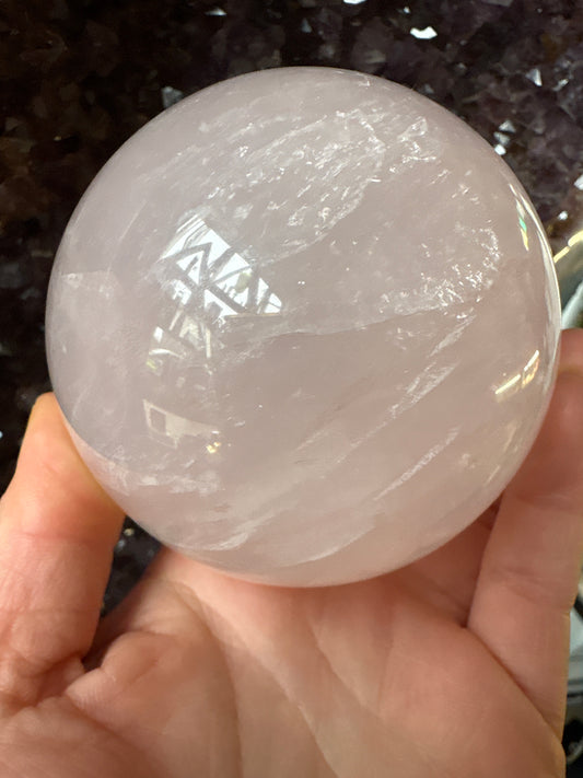 Rose Quartz Sphere
