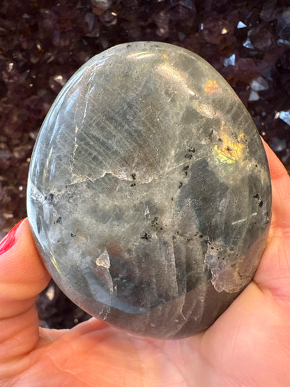 Labradorite Palm Stone