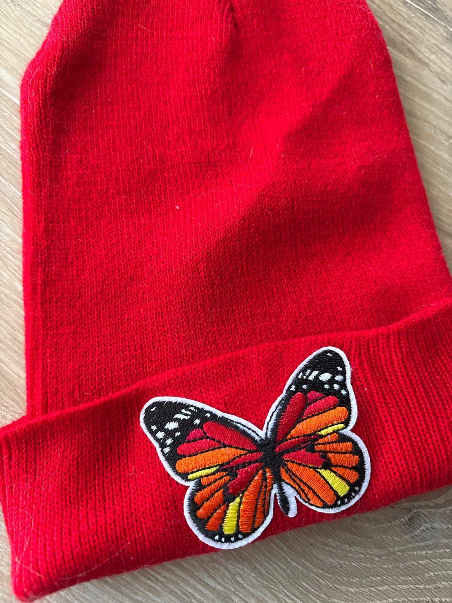 *Assorted Patch Beanie