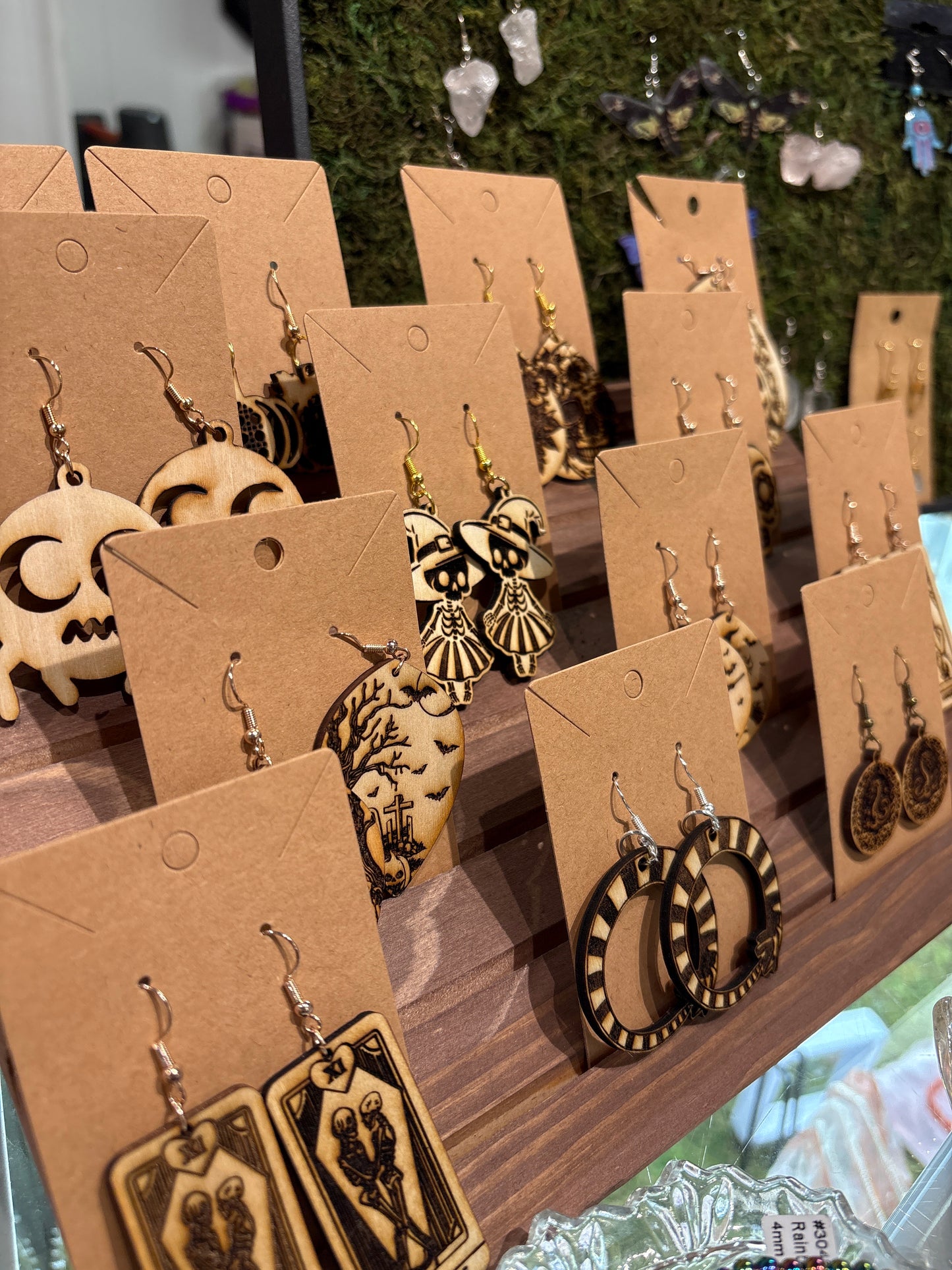 Wood & Resin Earrings