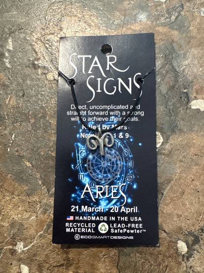 Zodiac Astrology Necklace- Star Signs