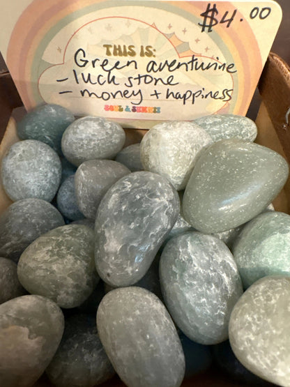 Tumble Green Aventurine