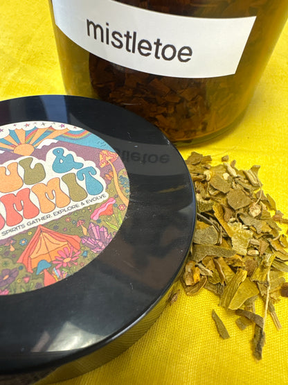 Apothecary Herbs in Glass Jar