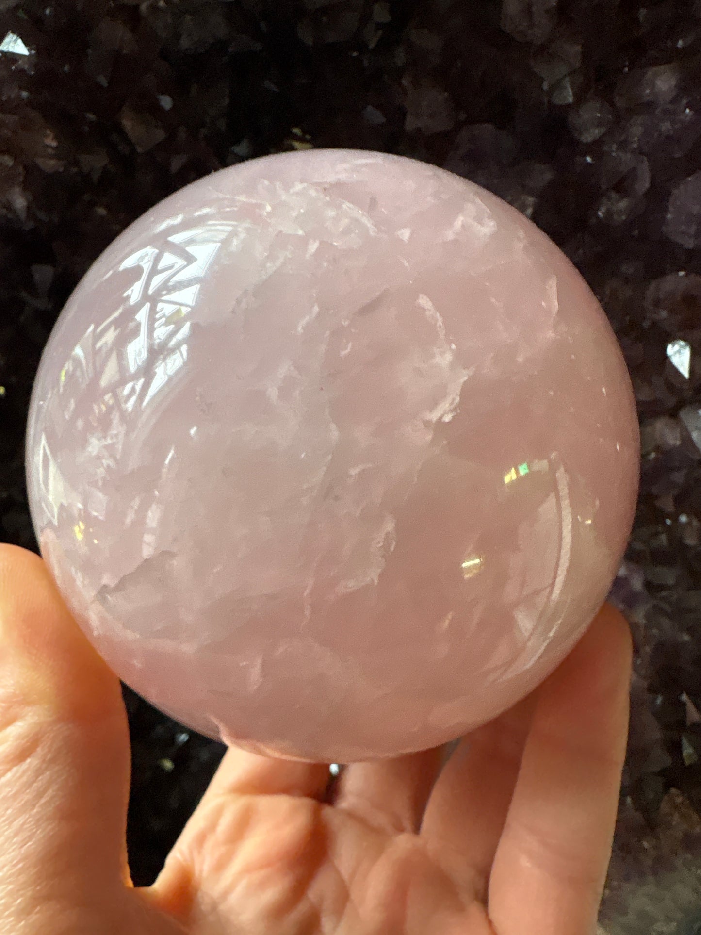 Rose Quartz Sphere