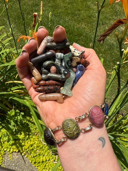 Teenie Weenie Crystal – Carved Phallus Crystal for Prosperity, Fertility & Humor