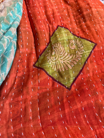 Vintage Indian Quilt twin size