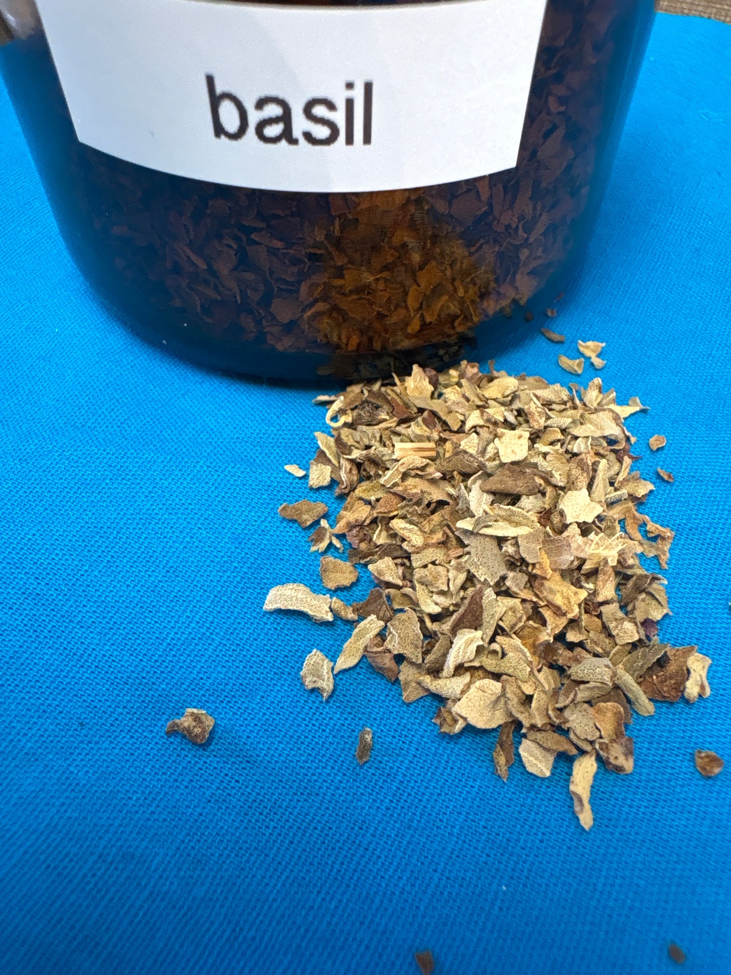 Apothecary Herbs in Glass Jar