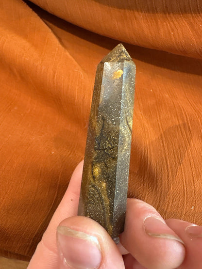 River Veined Opal Tower