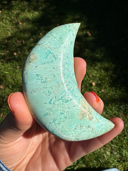 Turquoise Moon Crystal- Protection, Healing & Intuition