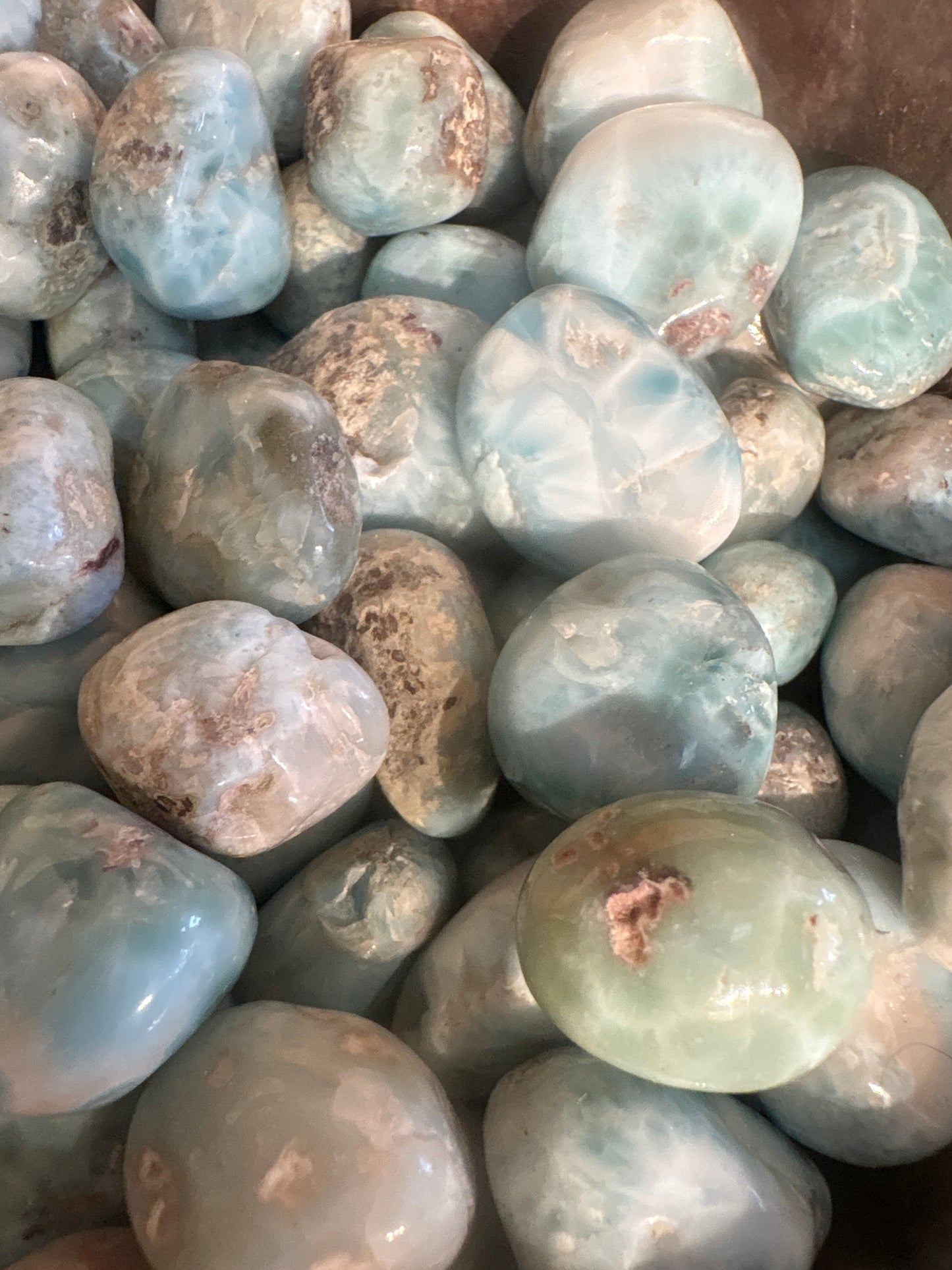 Tumble Larimar