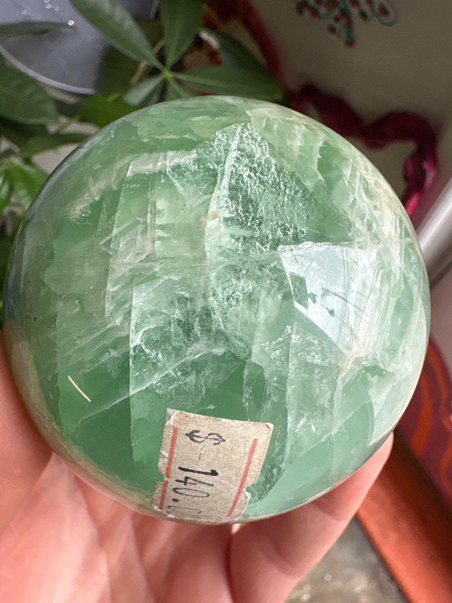 Fluorite sphere