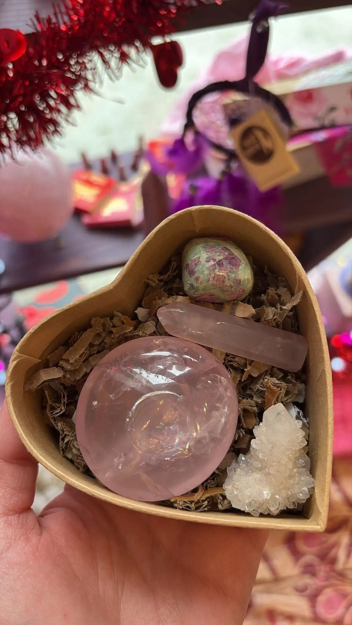Valentines Crystal Gift Box