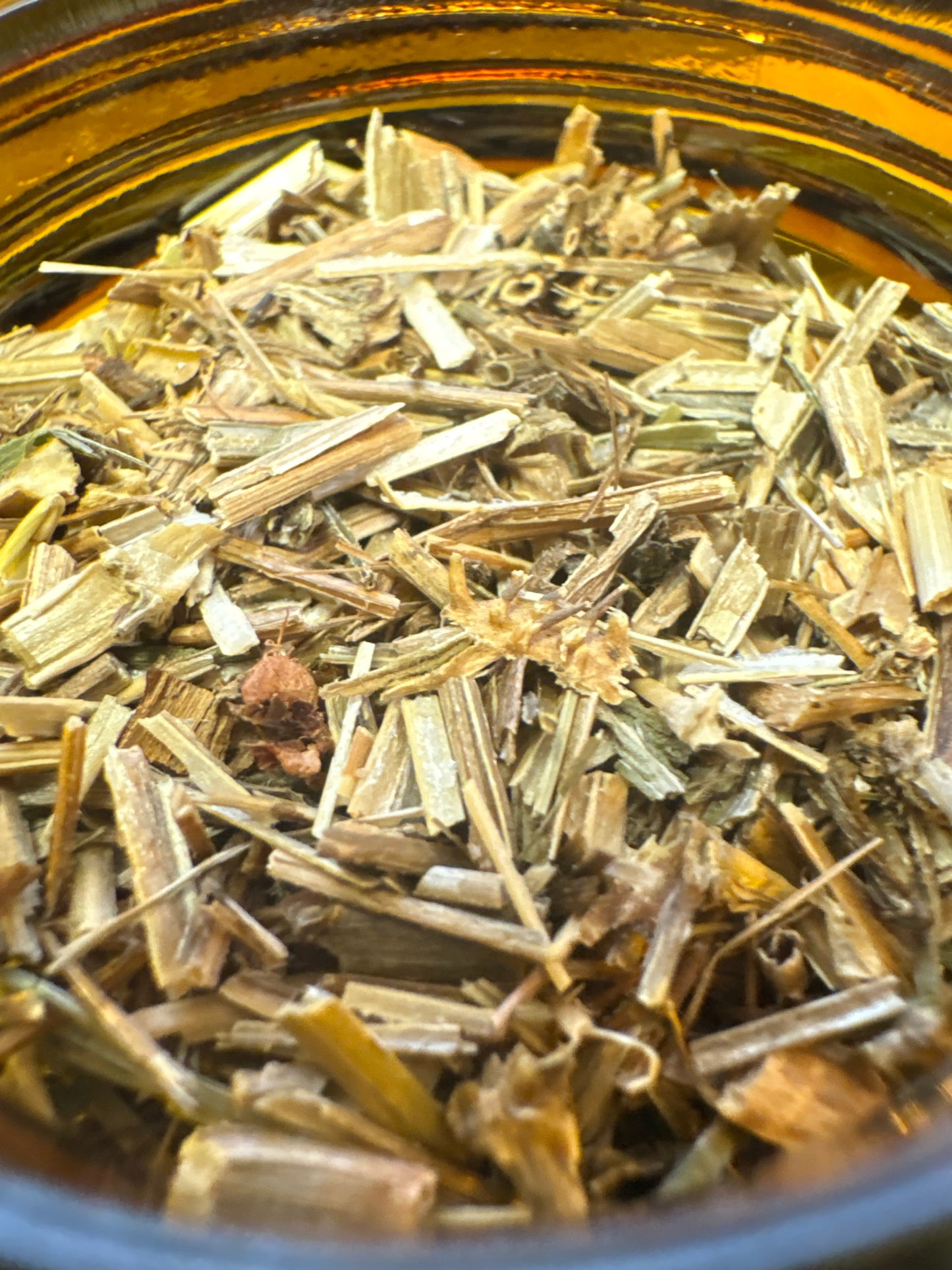 Apothecary Herbs in Glass Jar
