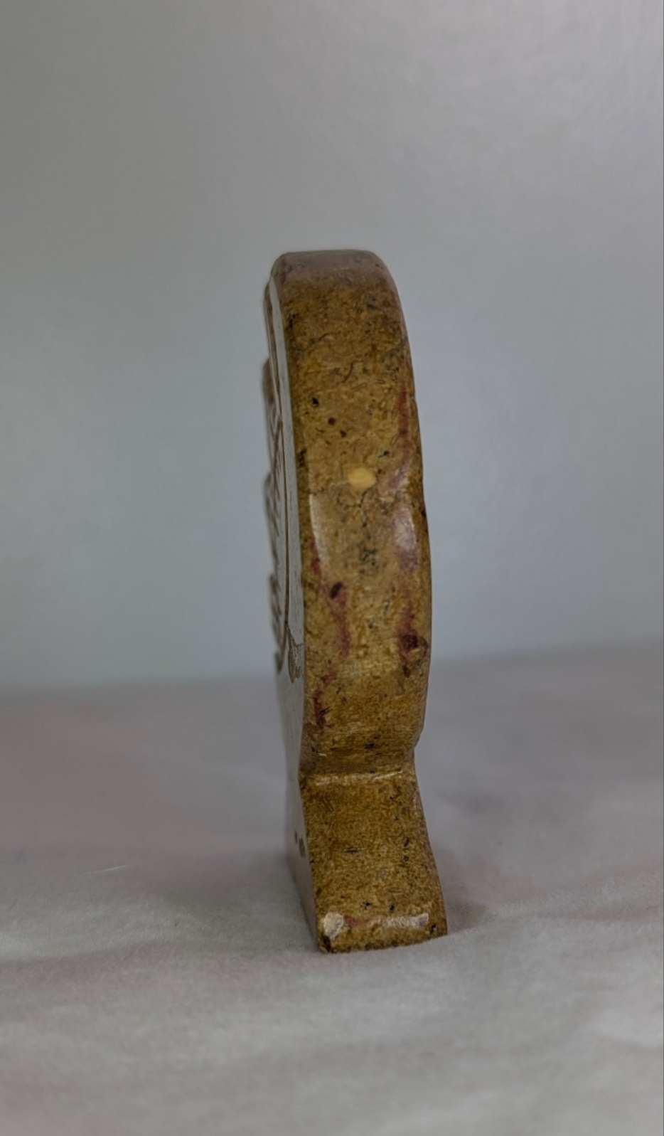 Yellow Jasper 1/2 Moon, 1/2 Sun