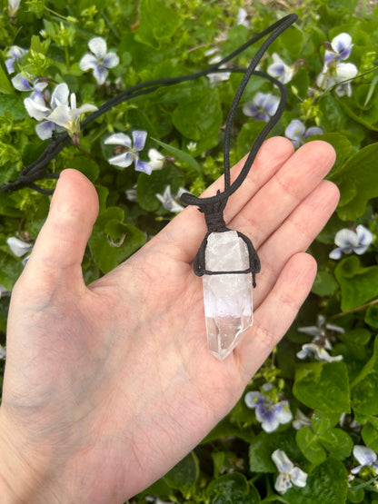*Necklace Crystal Cord