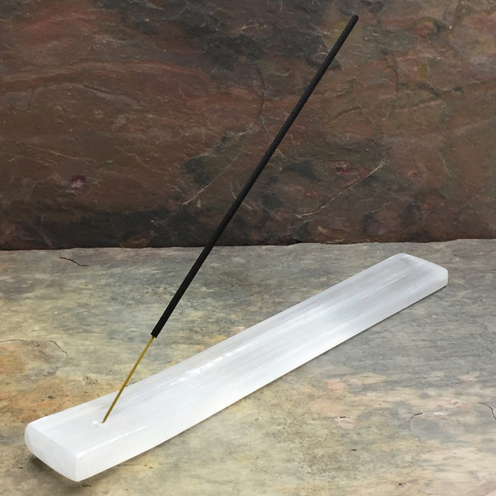 Selenite Incense Holder