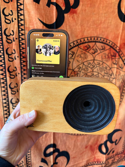 Wooden Sound System Speaker