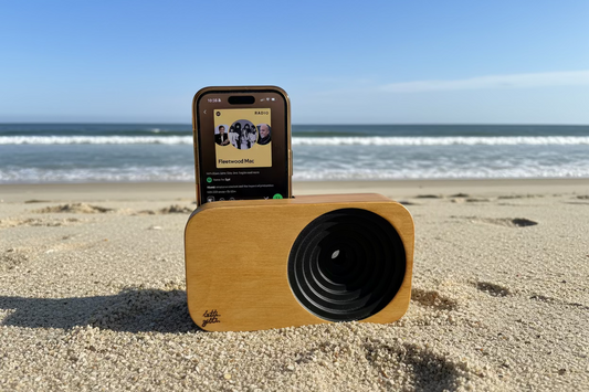Wooden Sound System Speaker