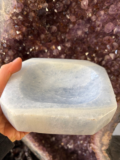 Blue Calcite Bowl