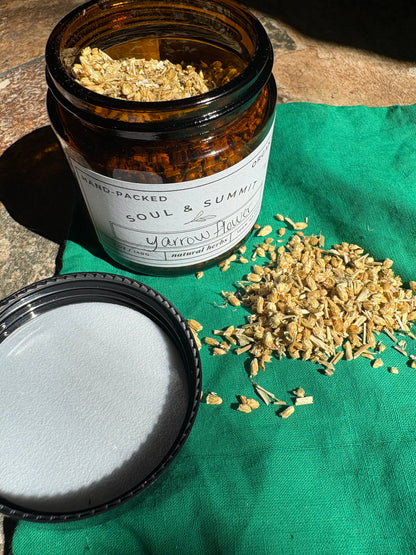 Apothecary Herbs in Glass Jar