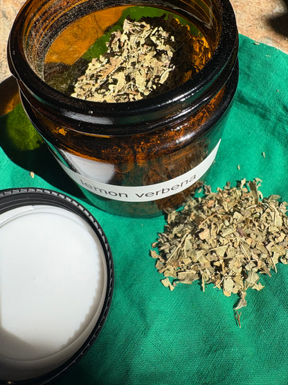 Apothecary Herbs in Glass Jar