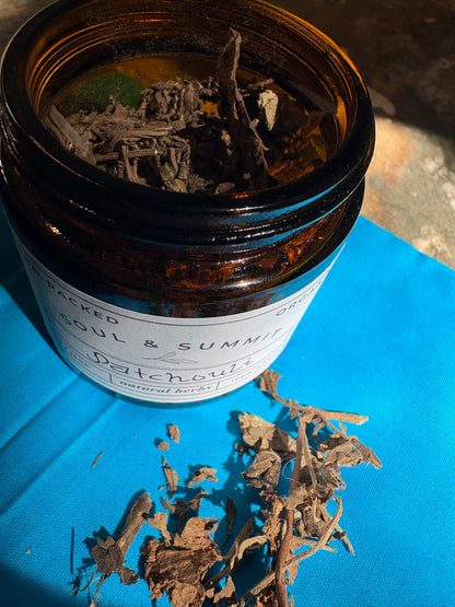Apothecary Herbs in Glass Jar