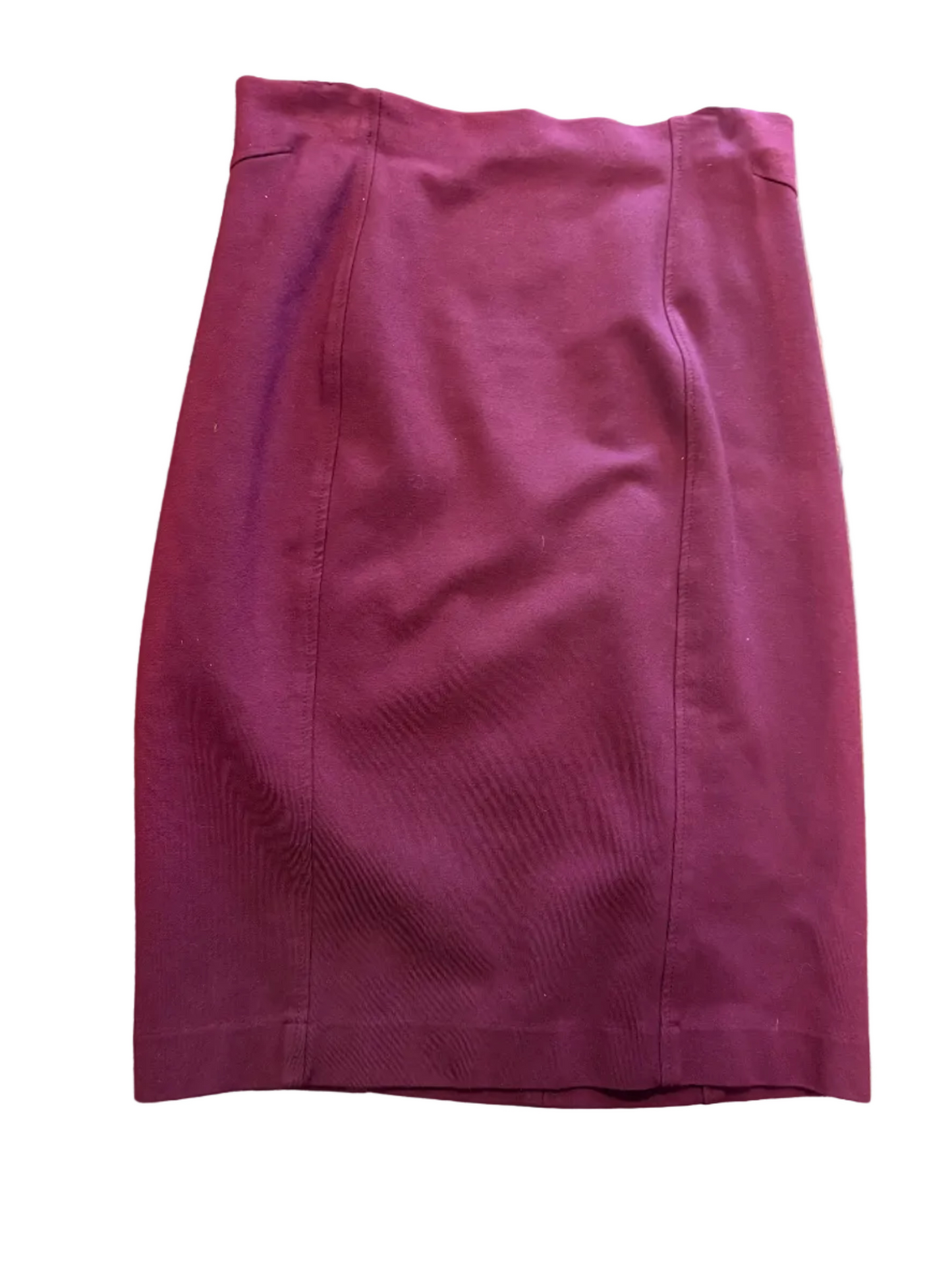 Burgundy Pencil Skirt size Small
