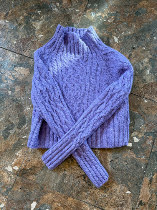 Handmade Periwinkle Sweater