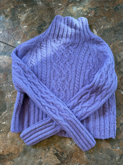 Handmade Periwinkle Sweater