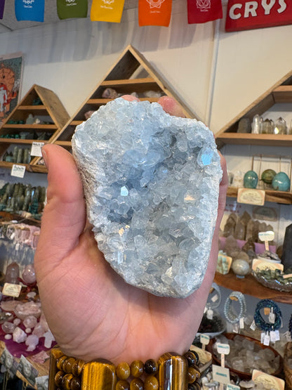Celestite 3-5inch Raw Cluster