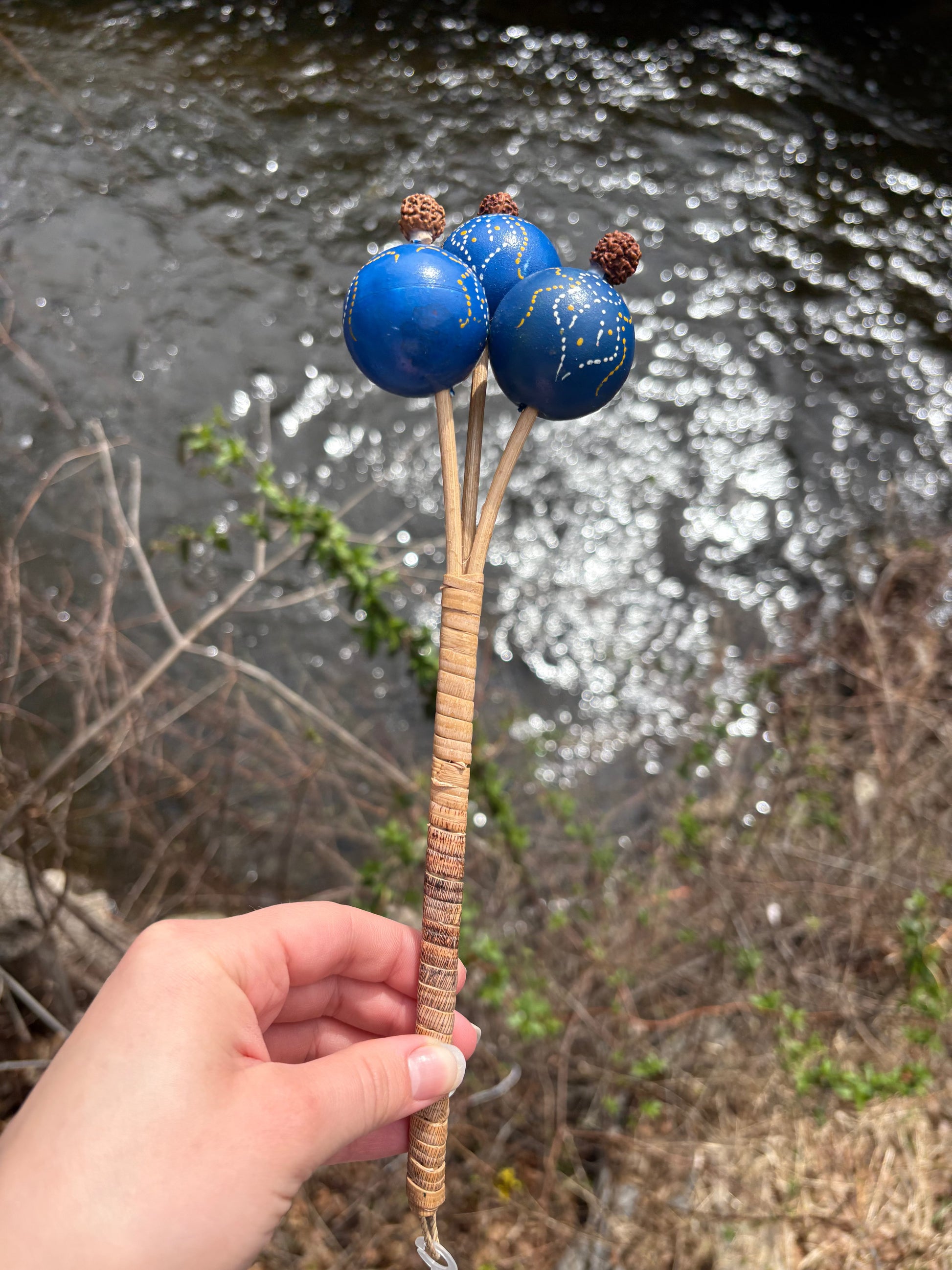 Hand painted Maracas