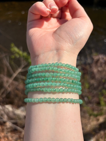 Green Aventurine 4mm Bracelet