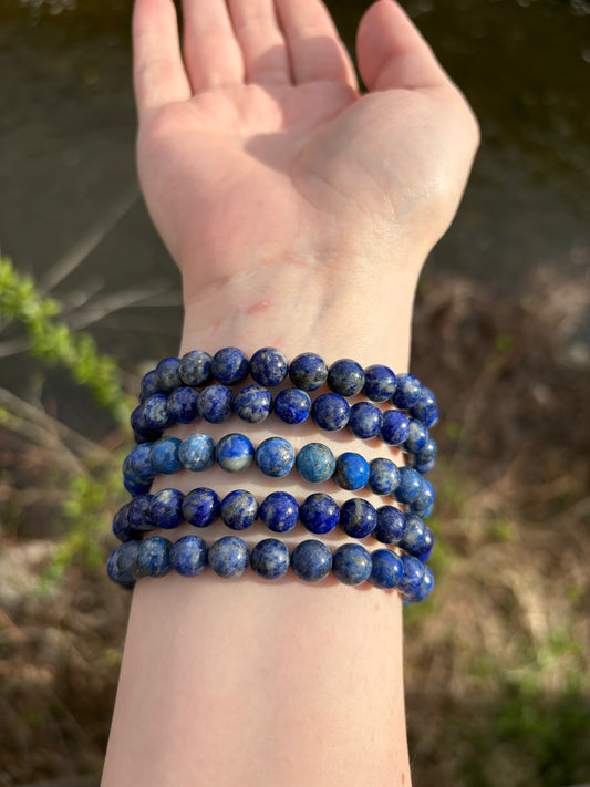 Lapis Lazuli 8mm Bracelet